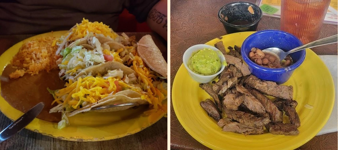 Miranda's Fresh Mexican Food Menu